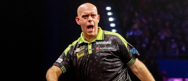 Šipkař Michael van Gerwen je nasazenou jedničkou turnaje Nordic Darts Masters 2026 