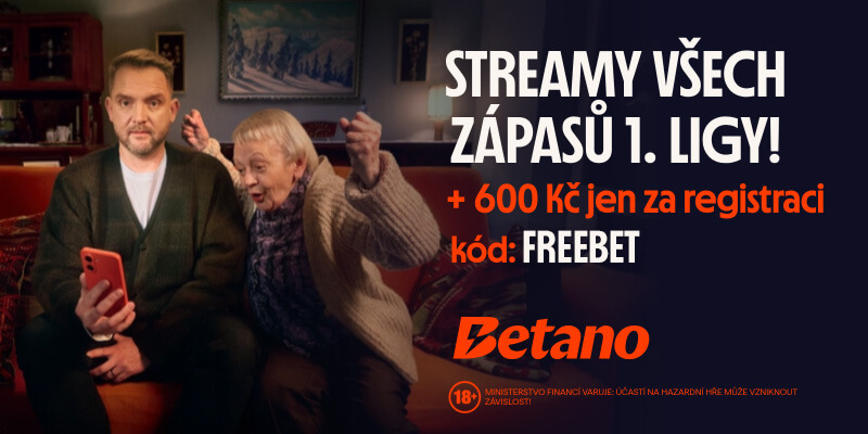 Hraj Betano Fantasy a&nbsp;sleduj 1.&nbsp;fotbalovou ligu zdarma