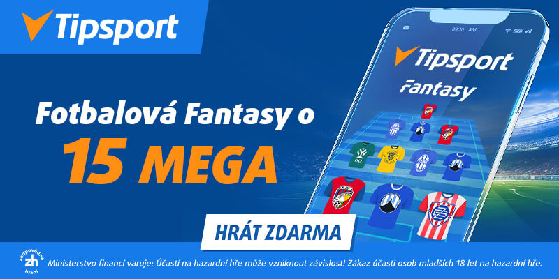 Tipsport Fantasy o&nbsp;15 Mega na Chance Ligu 2026
