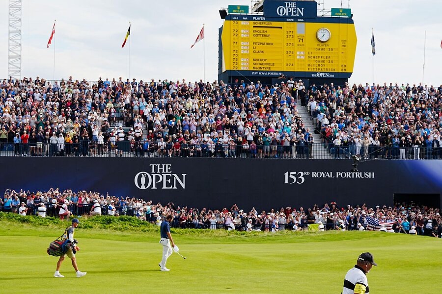 Scottie Scheffler během The Open Championship v&nbsp;roce 2025