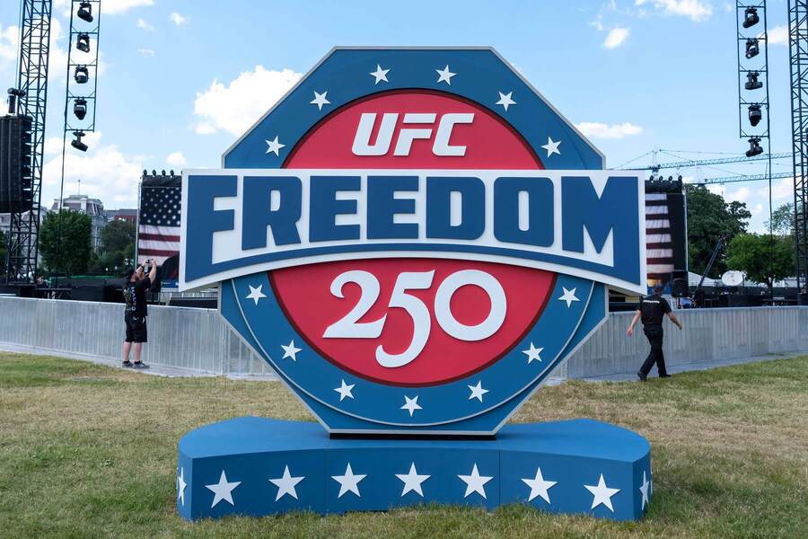 V Bílém domě dnes proběhne historický turnaj UFC Freedom 250