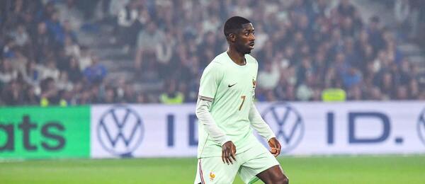Ousmane Dembélé v dresu Francie