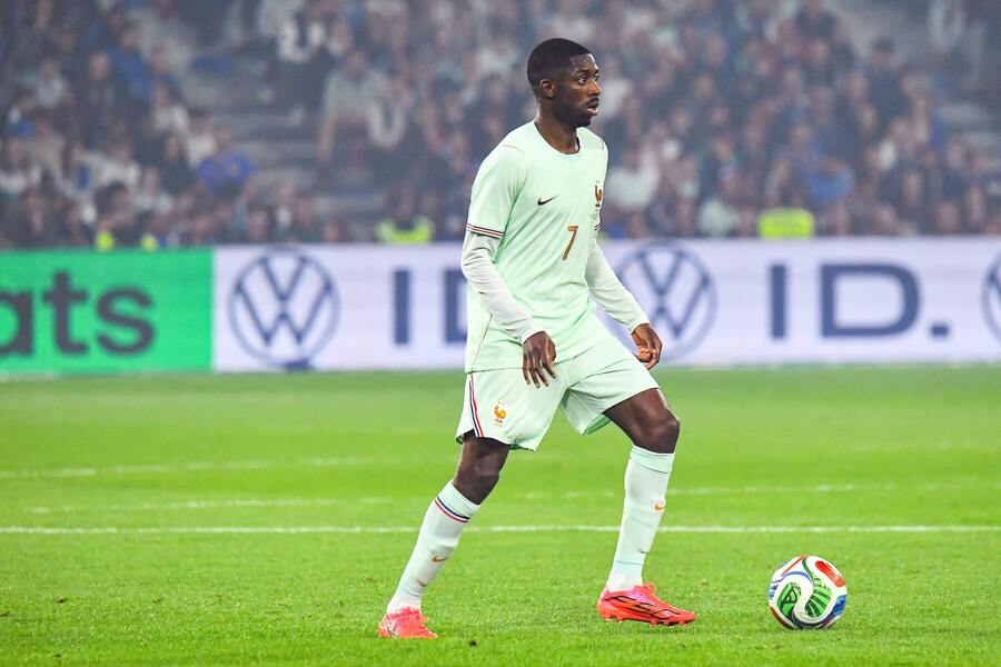 Ousmane Dembélé v&nbsp;dresu Francie