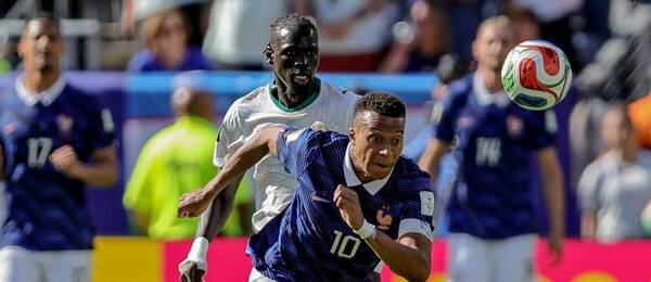 Kylian Mbappé vstřelil Senegalu dvě branky