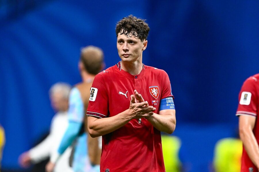 Kapitán české reprezentace Ladislav Krejčí