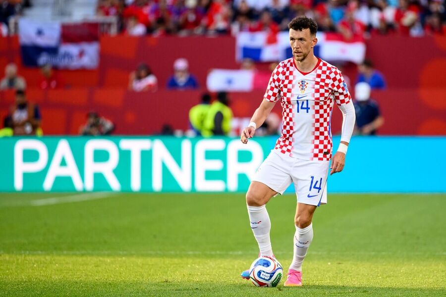 Ivan Perišić v&nbsp;dresu Chorvatska