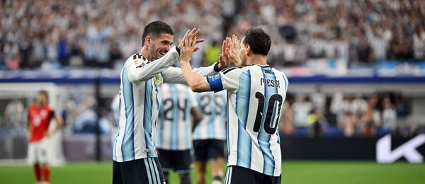 Fotbalisté Argentiny se ve třetím zápase na MS utkají s Jordánskem