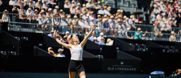 Kateřina Siniaková na turnaji v Bad Homburgu 2026
