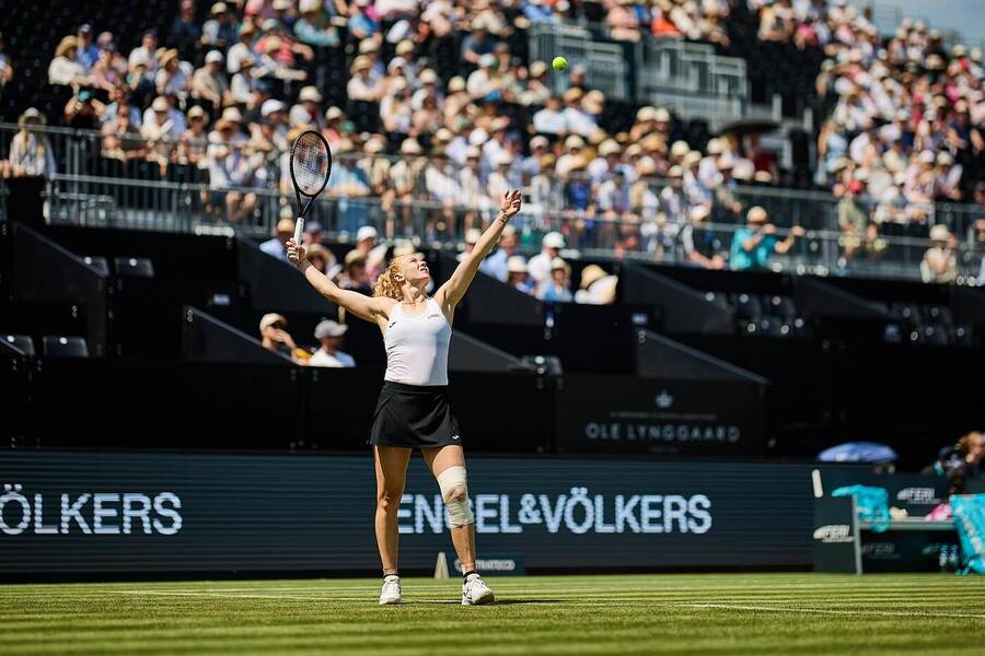 Kateřina Siniaková na turnaji v&nbsp;Bad Homburgu 2026
