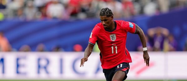 Marcus Rashford během zápasu proti Panamě
