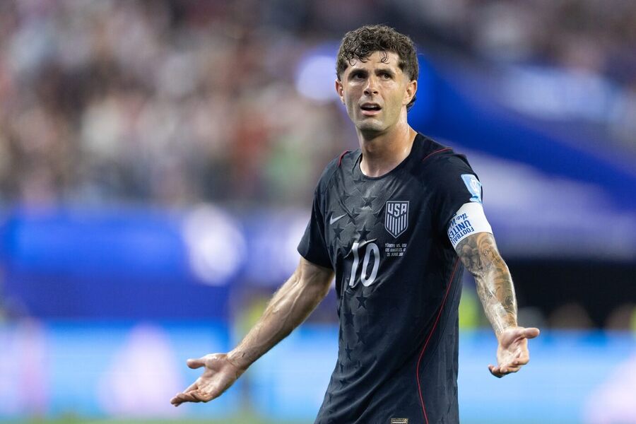 Christian Pulišić v&nbsp;dresu USA