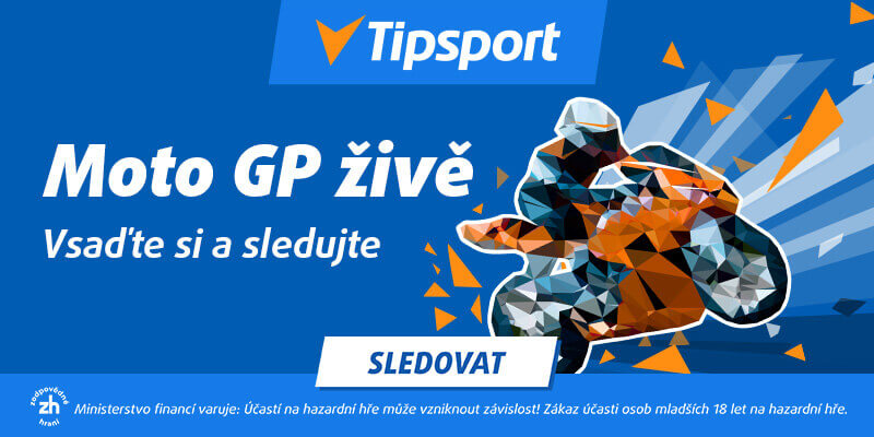 Sledujte závody MotoGP na TV Tipsport