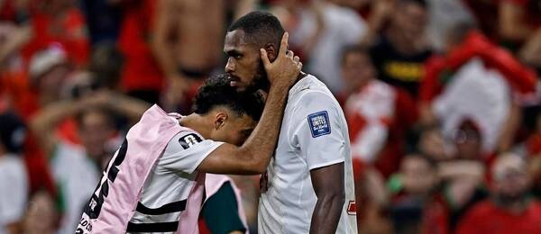 Issa Diop v dresu Maroka
