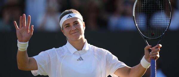 Karolína Muchová slaví vítězství ve 3. kole Wimbledonu 2026