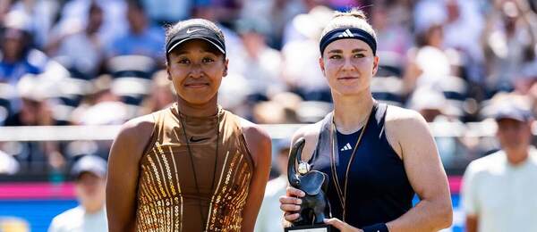 Naomi Osaka a Karolína Muchová po finále turnaje WTA Bad Homburg