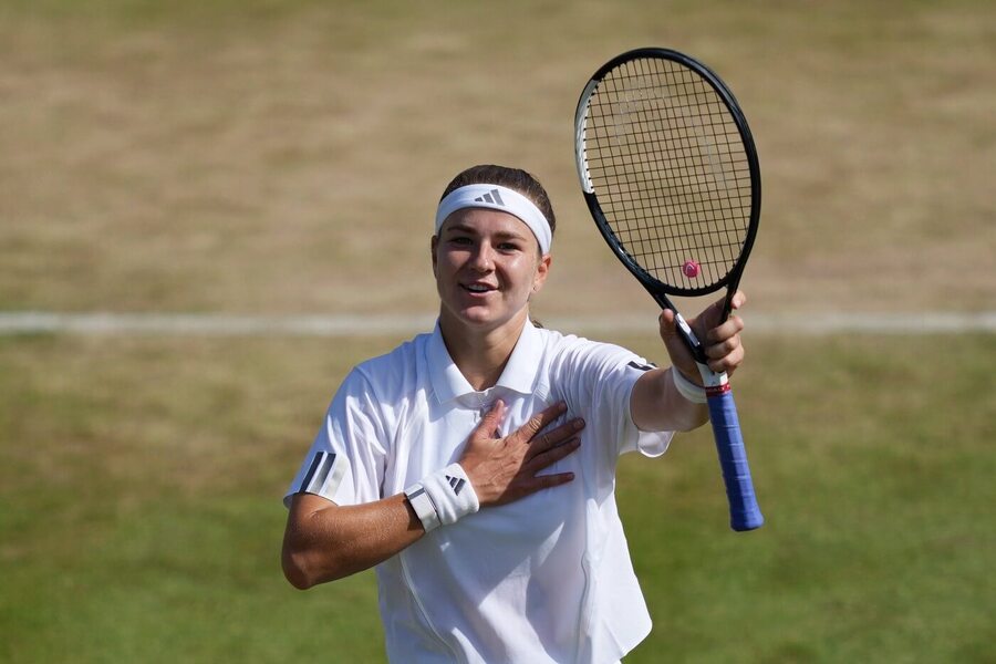 Karolína Muchová na Wimbledonu 2026