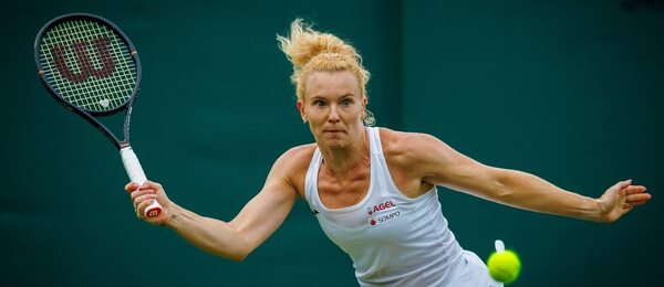 Kateřina Siniaková na Wimbledonu