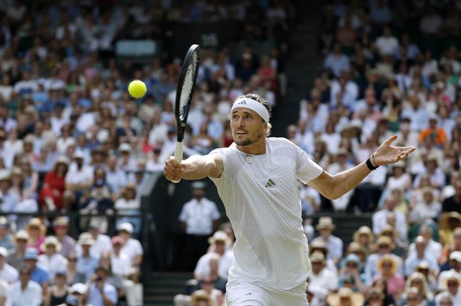 Alexander Zverev na Wimbledonu 2026