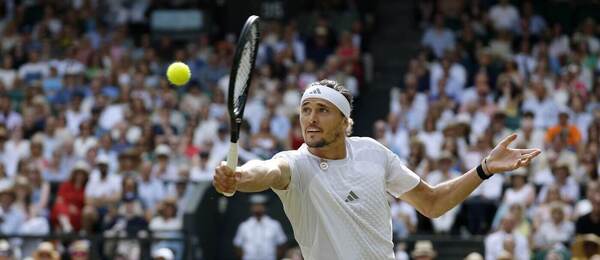 Alexander Zverev na Wimbledonu 2026