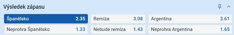 Náš tip: Výhra Španělska v&nbsp;základní hrací době