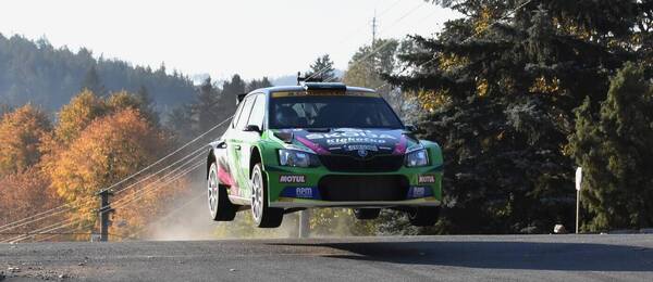 Známý skok na Rally Příbram, ilustrační foto z roku 2018