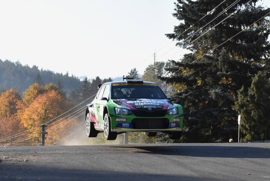 Známý skok na Rally Příbram, ilustrační foto z&nbsp;roku 2018