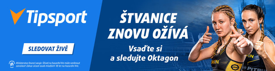 Vsaďte si a&nbsp;sledujte Oktagon 92 na Štvanici
