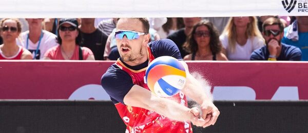 Ondřej Perušič je přední hvězdou českého beachvolejbalu