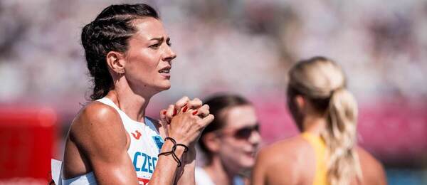 Česká běžkyně Kristiina Sasínek Mäki po úspěšném rozběhu na 1 500 m na Mistrovství Evropy v atletice 2026