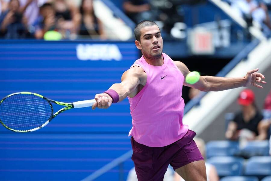 Carlos Alcaraz na US Open 2025