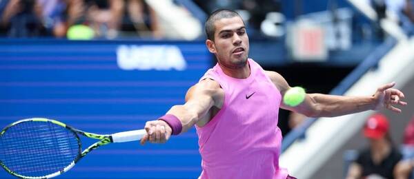 Carlos Alcaraz na US Open 2025
