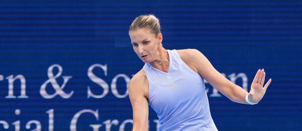 Karolína Plíšková na turnaji v Cincinnati 2026