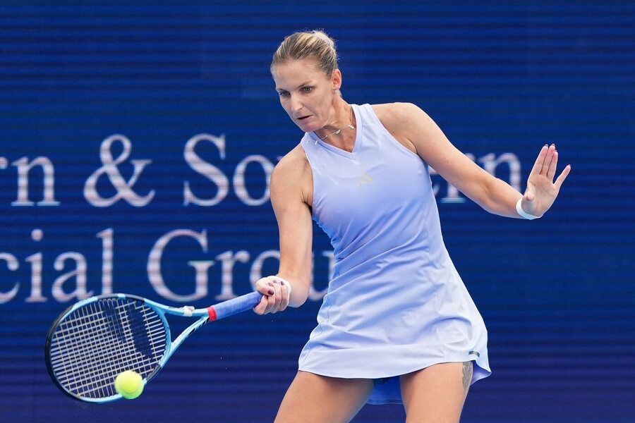 Karolína Plíšková na turnaji v&nbsp;Cincinnati 2026