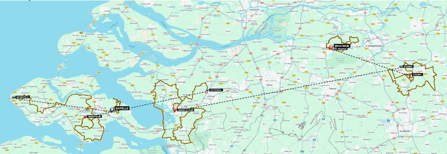 Trasa ZLM Tour 2026
