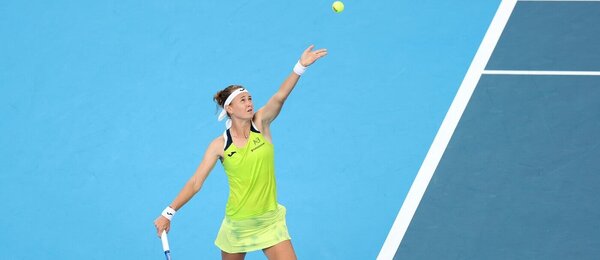 Marie Bouzková na turnaji v Cincinnati 2026