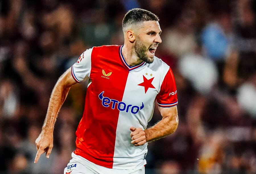 Slavia přivítá Zbrojovku v&nbsp;souboji o&nbsp;první místo v&nbsp;tabulce