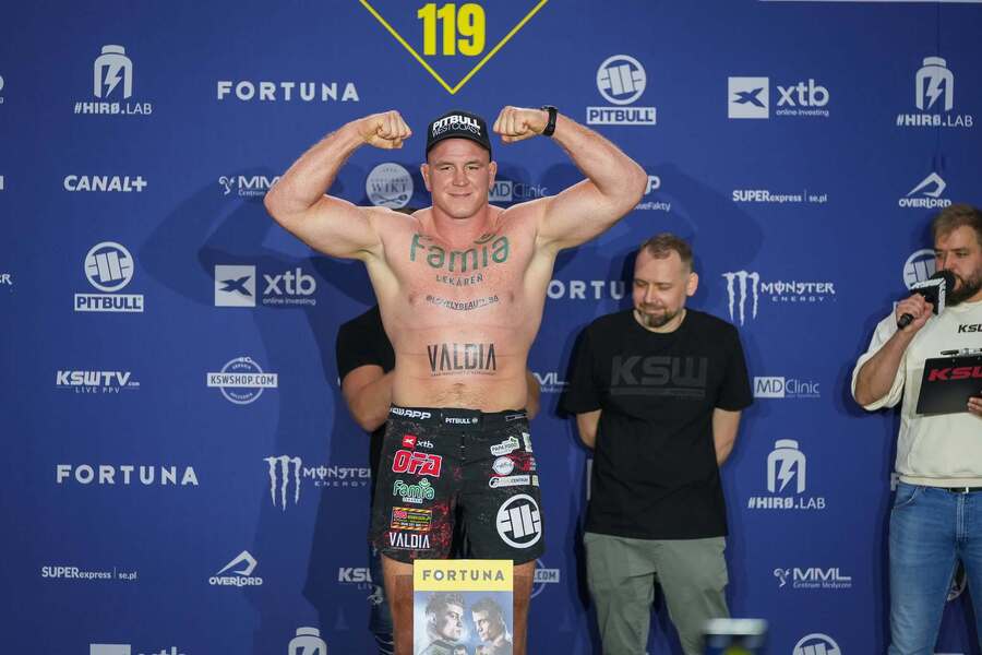 Štefan Vojčák před turnajem KSW 119