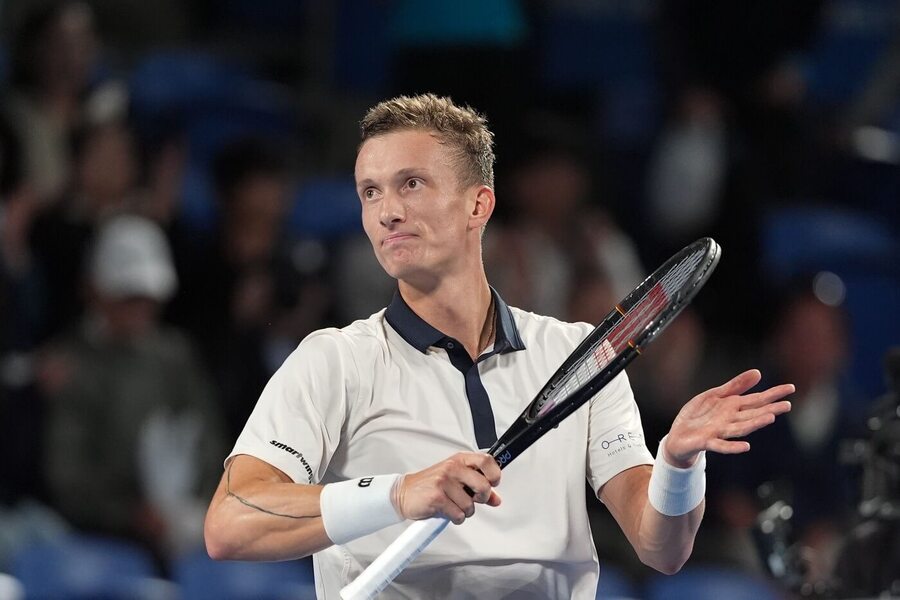 Jiří Lehečka na turnaji v&nbsp;Tokiu 2026