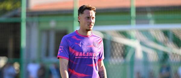 Ladislav Krobot během zápasu Bohemians ve Vsetíně