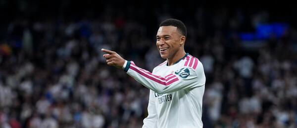 Kylian Mbappé z Realu Madrid