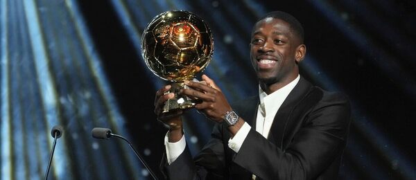 V roce 2025 obdržel Zlatý míč Ousmane Dembélé